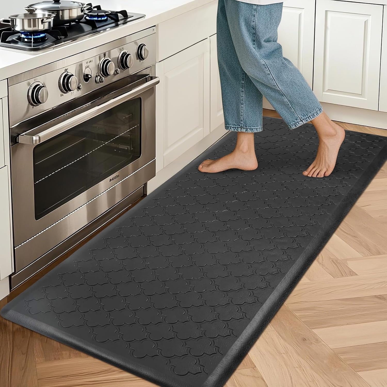anti Fatigue Kitchen Mats for Floor 20"X60", Cushioned Standing Mat