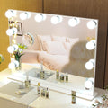 Vanity Mirror with Lights, Touch Control, 28.3 X 21.3 Inch White