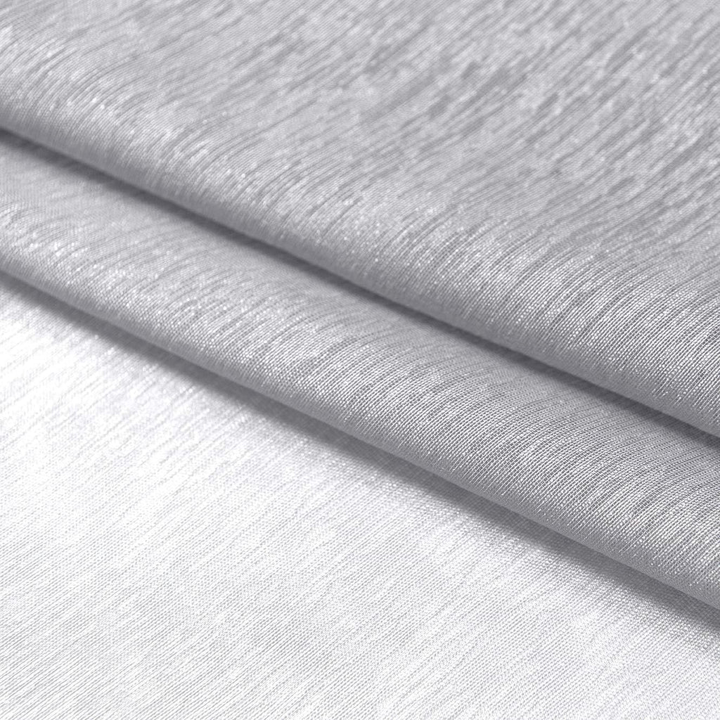 Silver Sheer Curtains, Luxury Curtain for Living Room Bedroom, Light Grey Grommet Backdrop Curtains for Party, 52 X 84 Inch Length, 2 Panels Set, Gray
