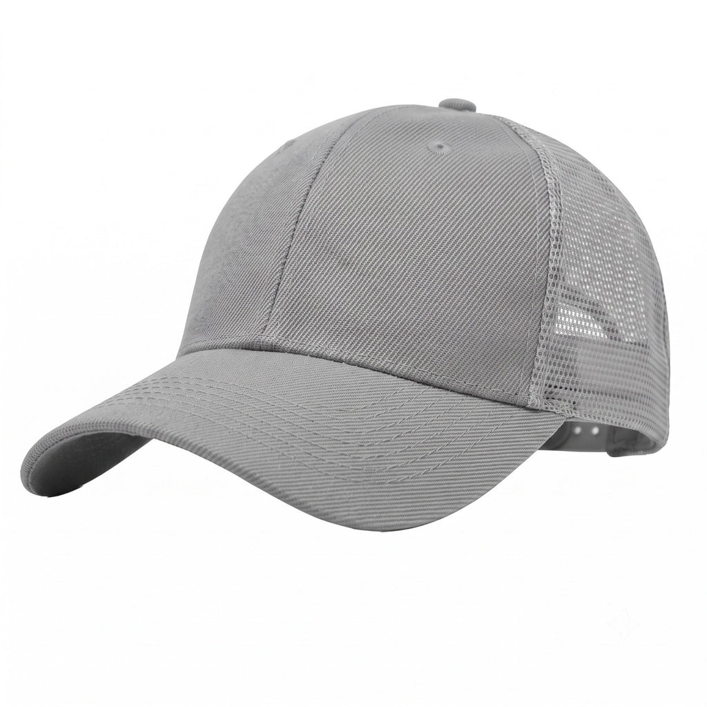 Trucker Hat Plain Mesh Back Solid Snapback Baseball Cap Visor Blank Hats Caps