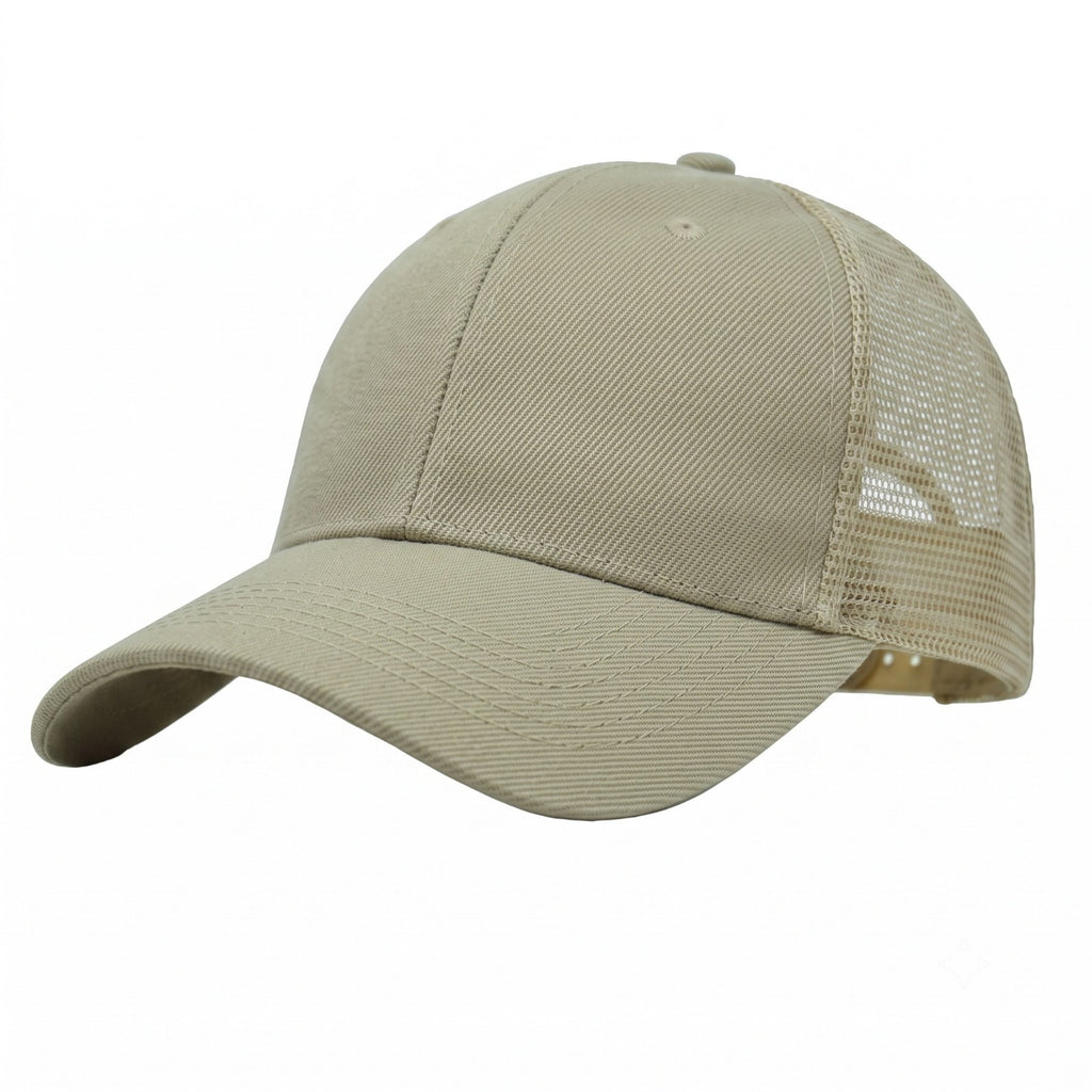 Trucker Hat Plain Mesh Back Solid Snapback Baseball Cap Visor Blank Hats Caps