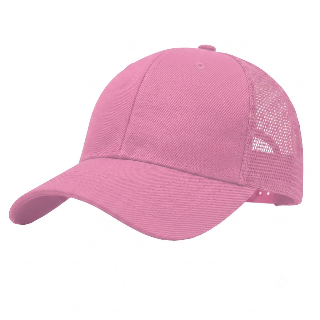Trucker Hat Plain Mesh Back Solid Snapback Baseball Cap Visor Blank Hats Caps