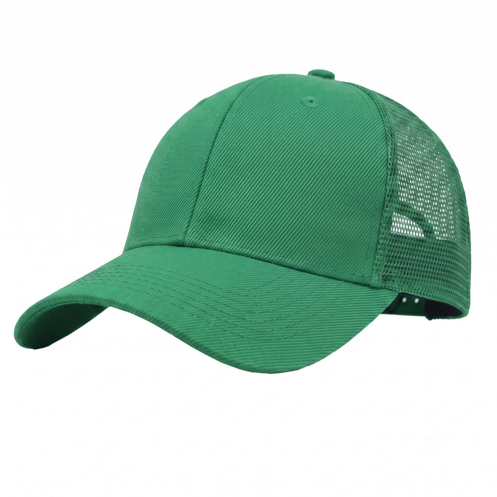 Trucker Hat Plain Mesh Back Solid Snapback Baseball Cap Visor Blank Hats Caps