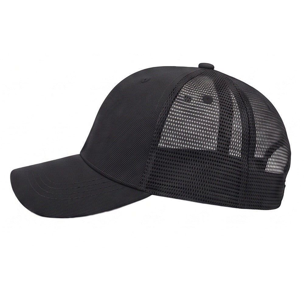Trucker Hat Plain Mesh Back Solid Snapback Baseball Cap Visor Blank Hats Caps