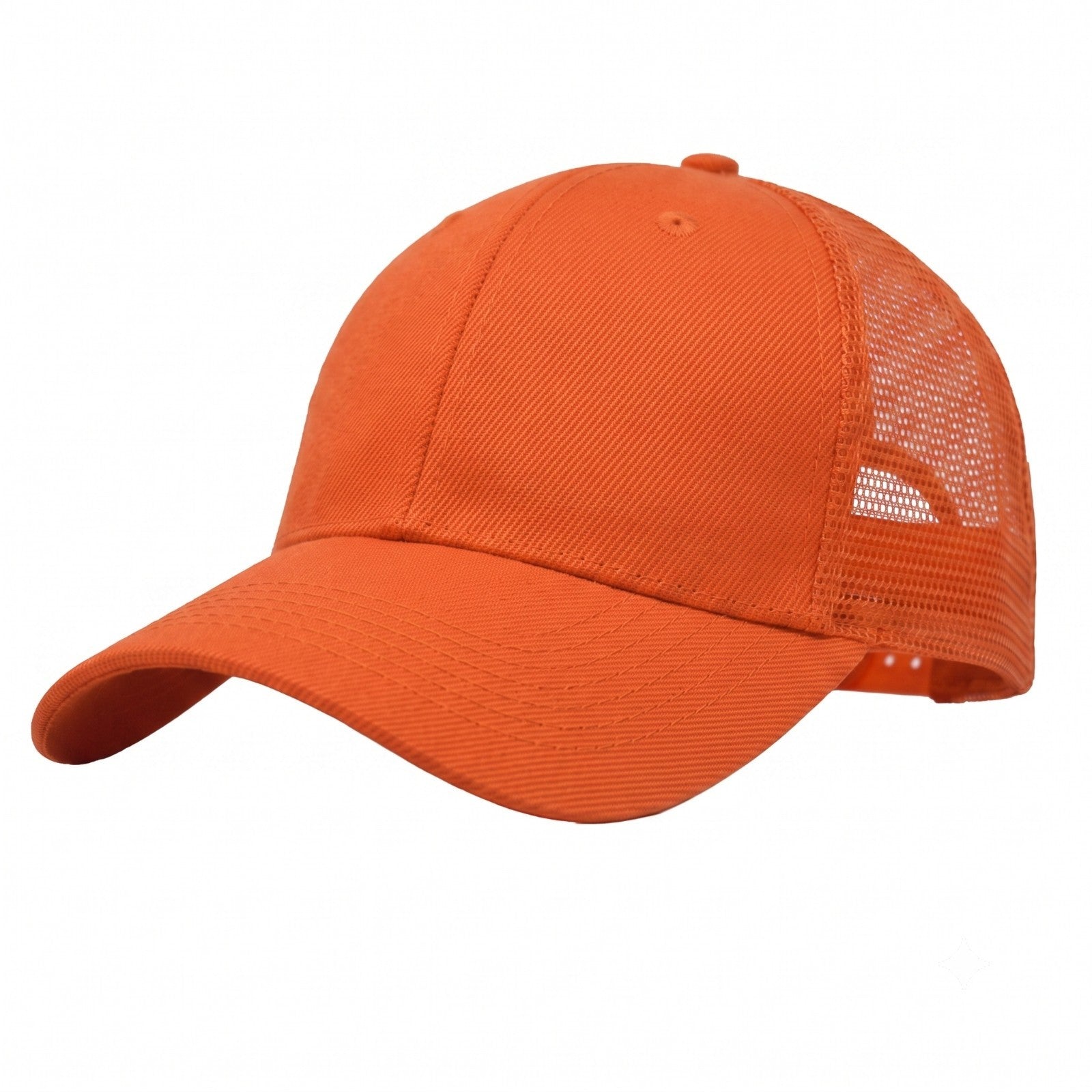 Trucker Hat Plain Mesh Back Solid Snapback Baseball Cap Visor Blank Hats Caps