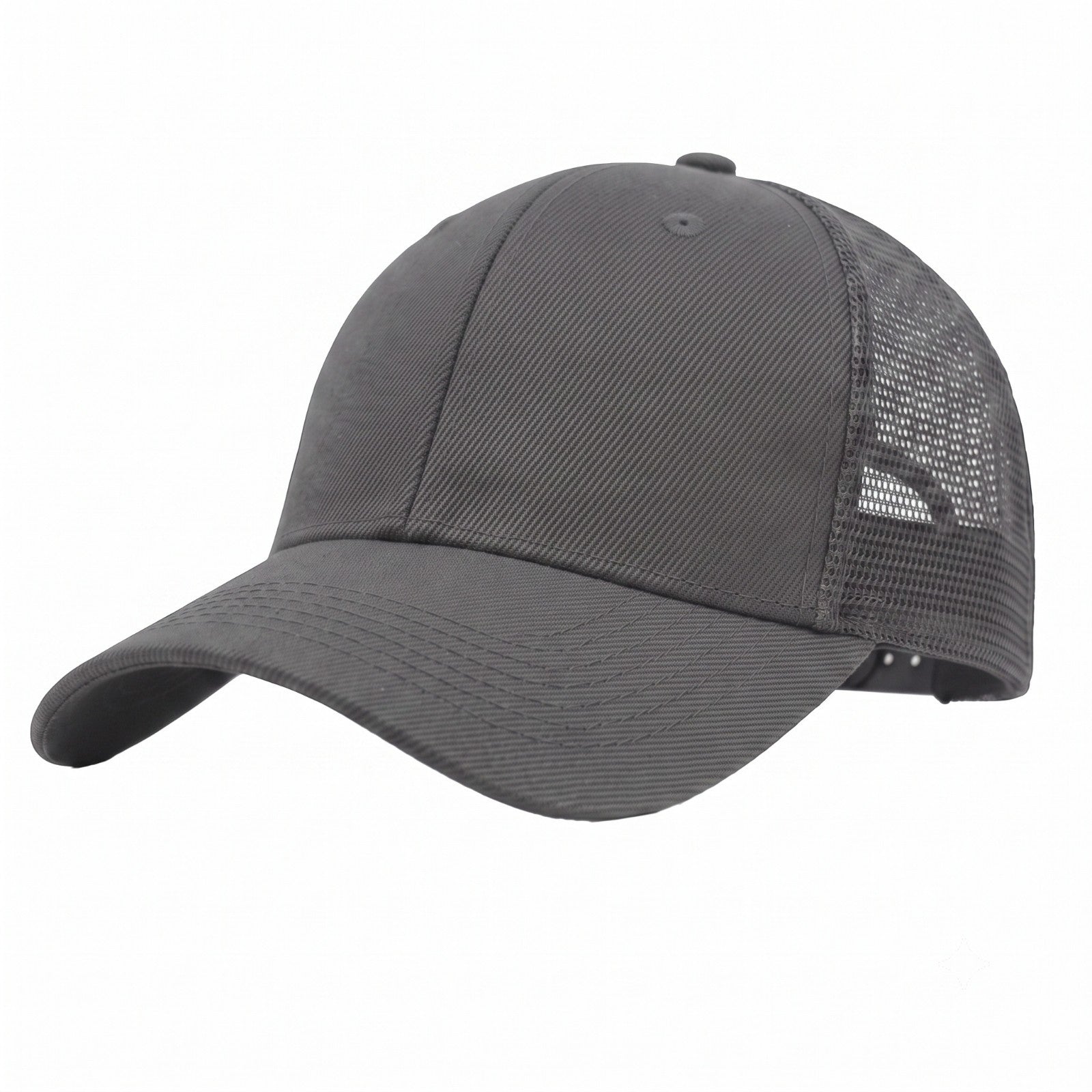 Trucker Hat Plain Mesh Back Solid Snapback Baseball Cap Visor Blank Hats Caps